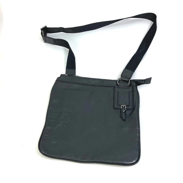 Versace VERSACE Crossbody Medusa Bag Shoulder Bag Leather Black - view 3