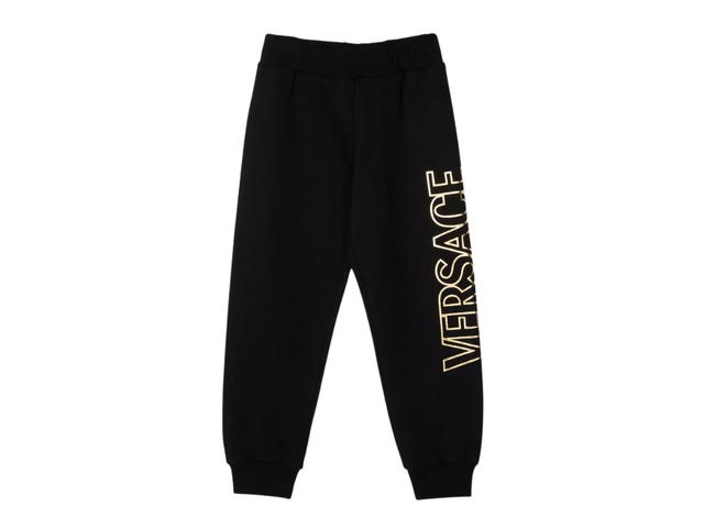 Versace Versace Girls Logo Greca Print Pants Black - view 1