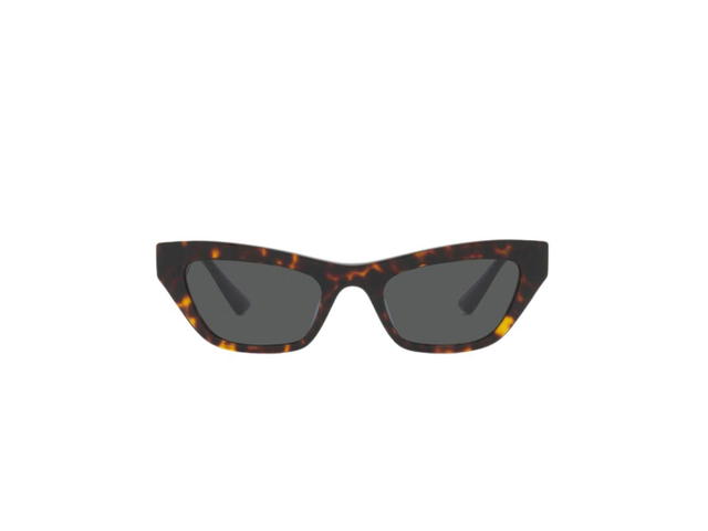 Versace Versace La Greca Sunglasses In Havana Acetate Frame With Brown Lens - view 2
