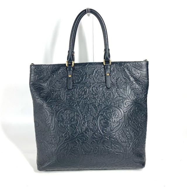 Versace VERSACE logo Medusa Shoulder Tote Bag Shoulder Bag Vertical Hand Bag - view 3