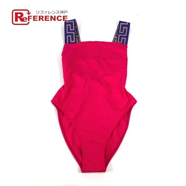 Versace VERSACE logo Swimwear Greca Swimwear pink/purple Unused - view 1