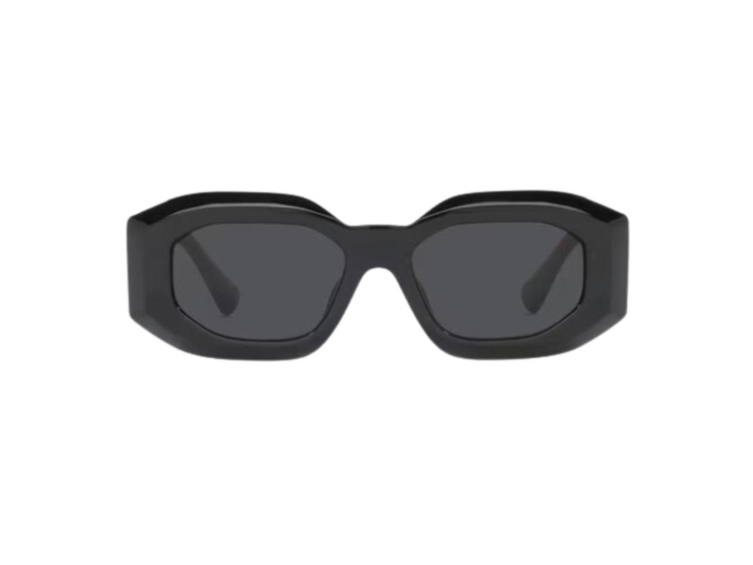 Versace Versace Maxi Medusa Biggie Sunglasses In Black Acetate With Tonal Tinted Lenses