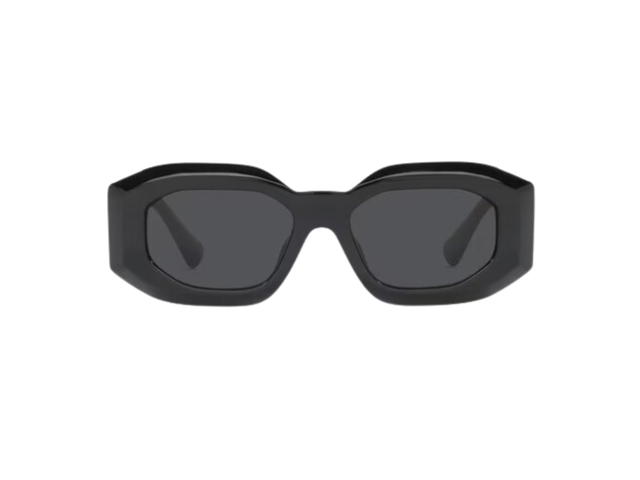 Versace Versace Maxi Medusa Biggie Sunglasses In Black Acetate With Tonal Tinted Lenses - view 1