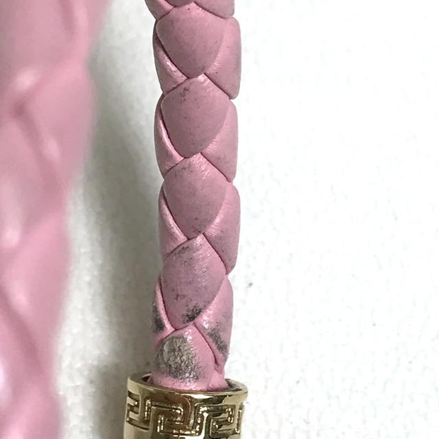 Versace VERSACE Medusa Accessories Bracelet Leather / Metal pink/Gold - view 5