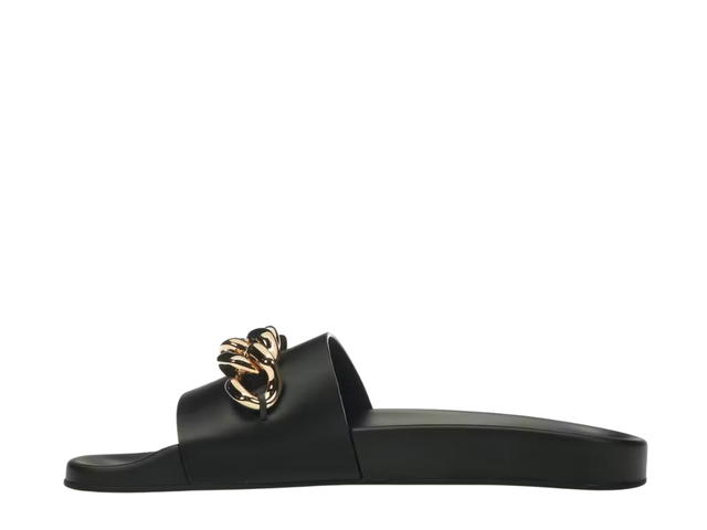 Versace Versace Medusa Chain Slide Black Leather - view 2