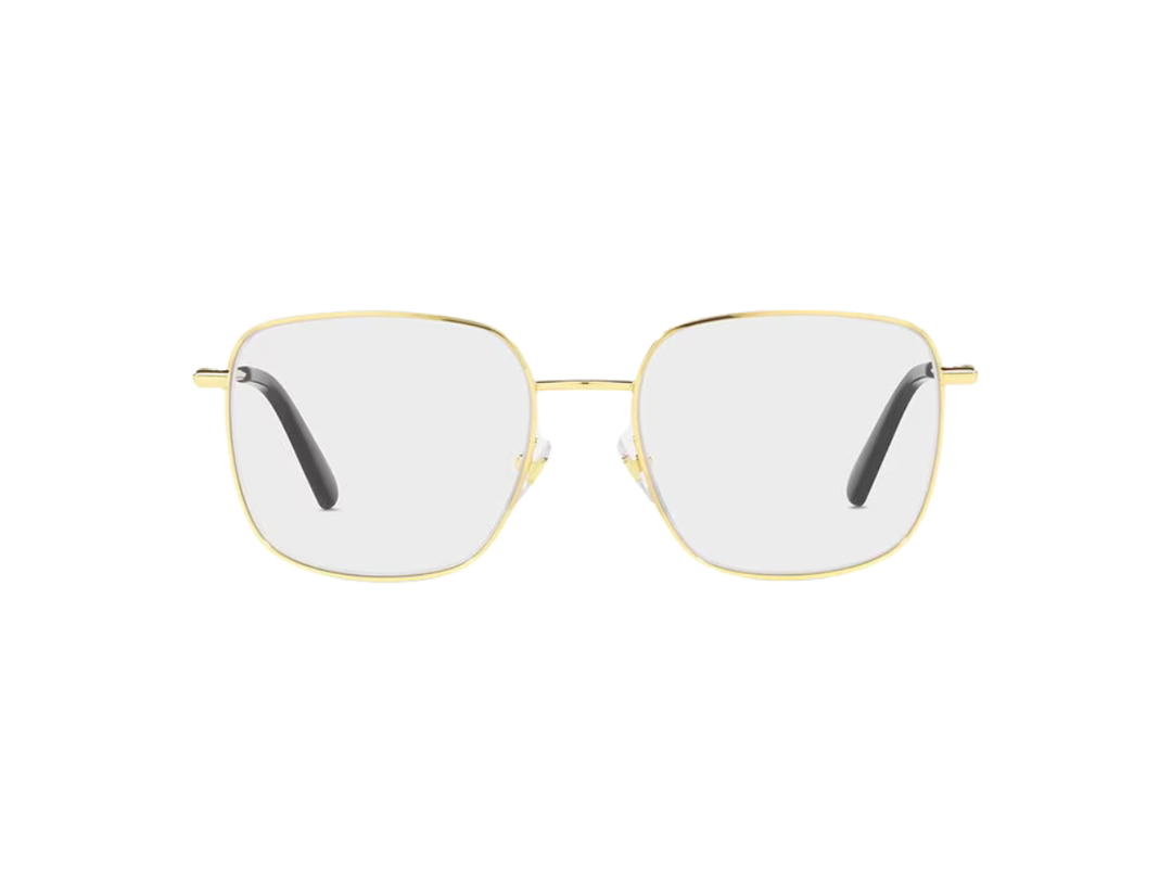 Versace Versace Medusa Glam Glasses In Havana Gold Metal Frame With Fuchsia Lens
