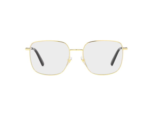 Versace Versace Medusa Glam Glasses In Havana Gold Metal Frame With Fuchsia Lens - view 1