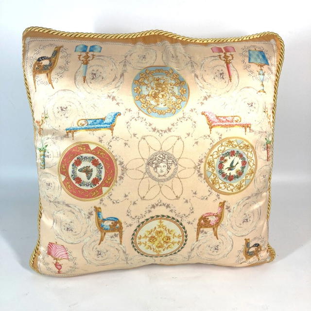 Versace VERSACE Medusa interior cushion polyester Light orange Based - view 2