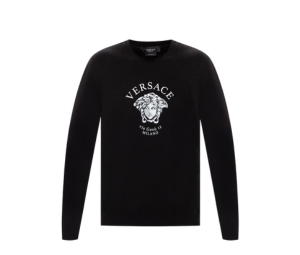 Buy Versace Medusa Sweatshirt Black at Sasom – Authentic and Ready to Ship