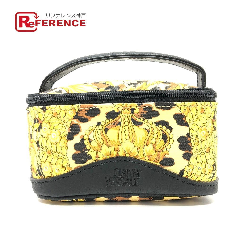Versace VERSACE Overall handle Leopard mini bag Pouch