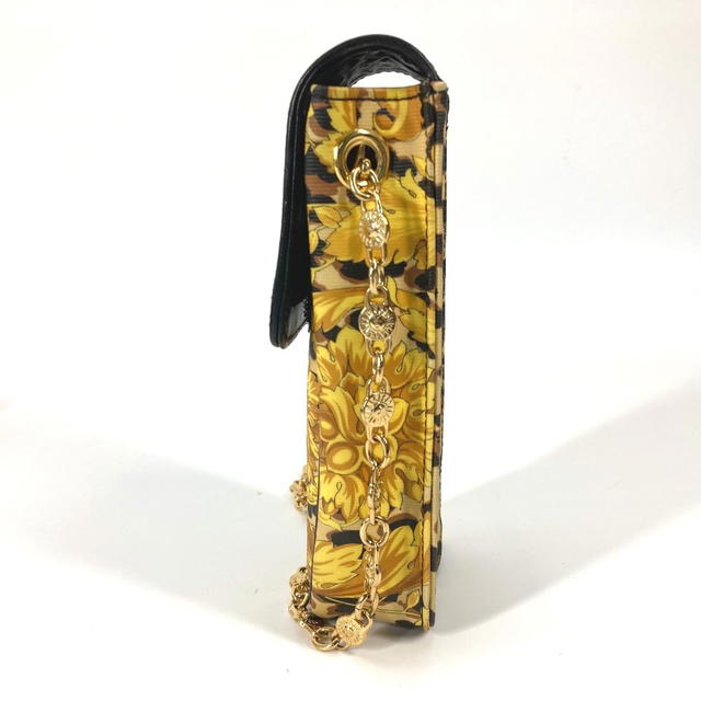 Versace VERSACE Pochette bag vintage Leopard print Chain mobile case Shoulder Bag - view 4