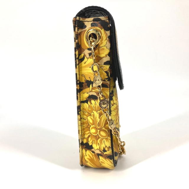 Versace VERSACE Pochette bag vintage Leopard print Chain mobile case Shoulder Bag - view 5