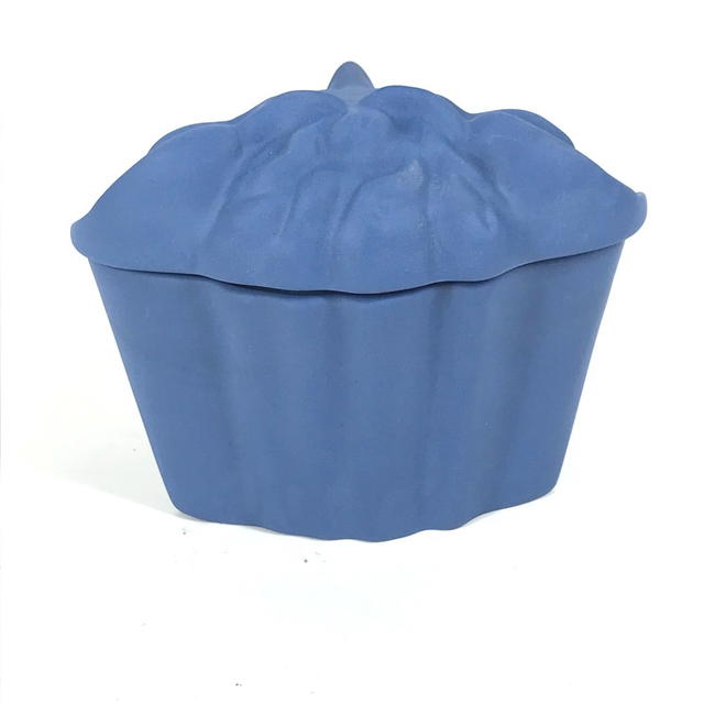 Versace VERSACE Rosenthal Medusa Tray tray tray accessory case Pottery blue - view 4