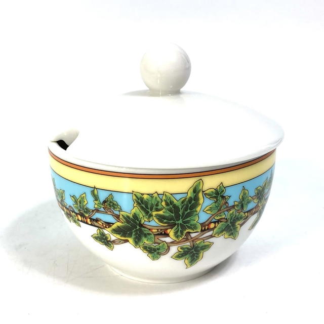Versace VERSACE Rosenthal Sugar pot tableware interior Decor sugar plate White Unused - view 2