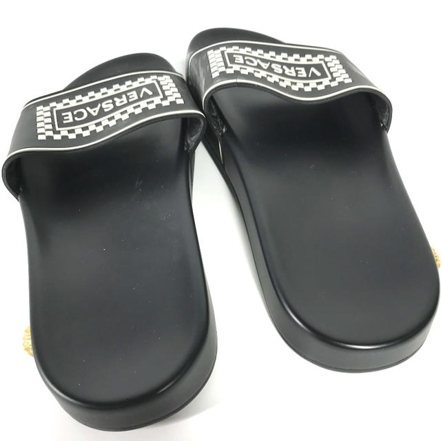 Versace VERSACE shower sandals shoes logo Flat Sandals - view 3