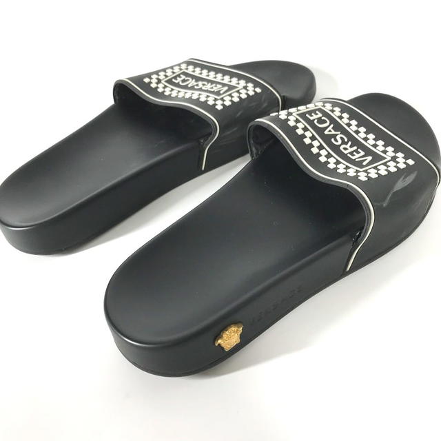 Versace VERSACE shower sandals shoes logo Flat Sandals - view 4