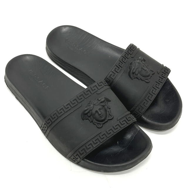 Versace VERSACE slider sandals Medusa Shoes Shower Pool Sandals Sandals rubber Black - view 3