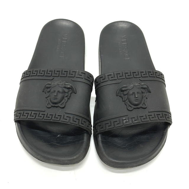 Versace VERSACE slider sandals Medusa Shoes Shower Pool Sandals Sandals rubber Black - view 4