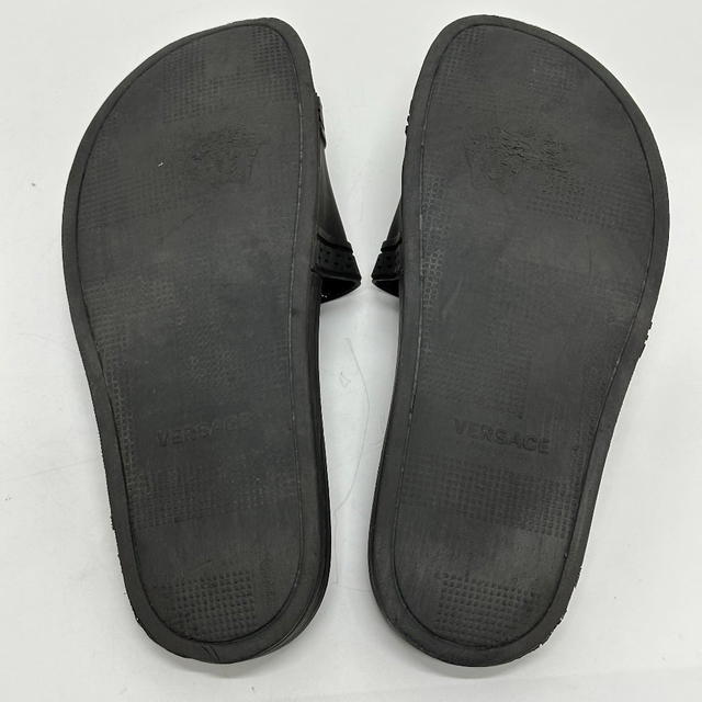 Versace VERSACE slider sandals Medusa Shoes Shower Pool Sandals Sandals rubber Black - view 5