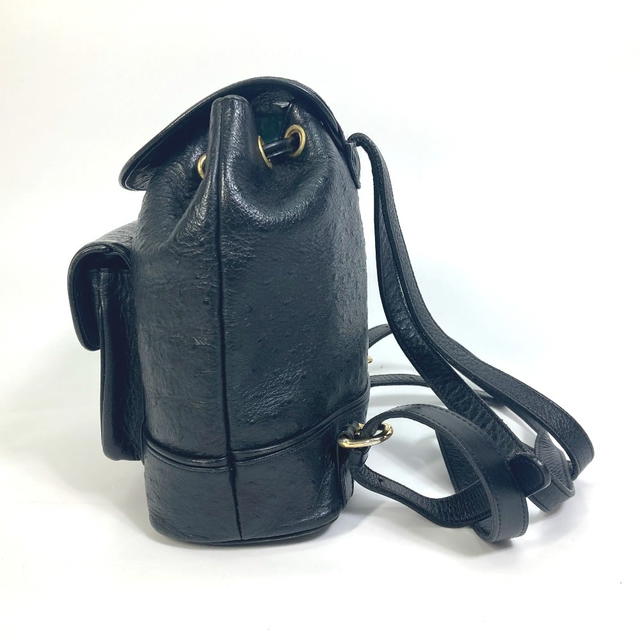 Versace VERSACE Sunburst Backpack Leather Black/GoldHardware - view 3