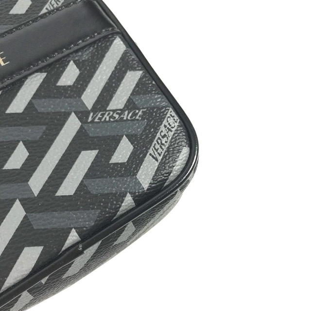 Versace VERSACE Total logo Lagreca Square Makeup Cosmetics Pouch Multi Pouch Unused - view 4