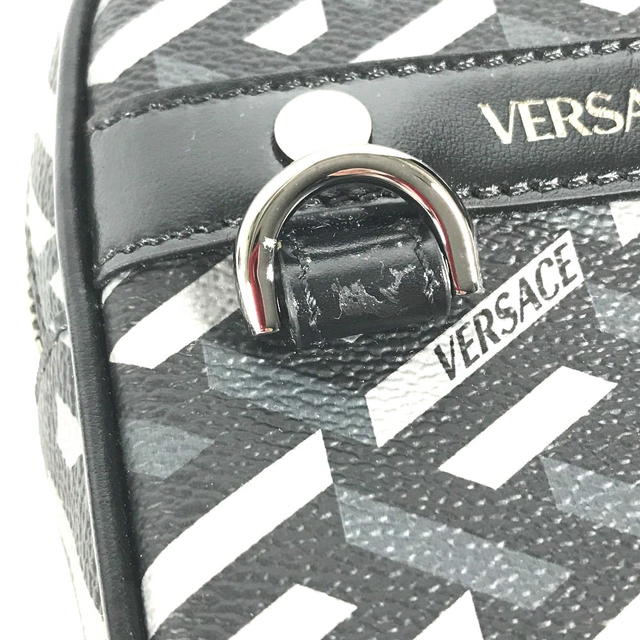 Versace VERSACE Total logo Lagreca Square Makeup Cosmetics Pouch Multi Pouch Unused - view 5
