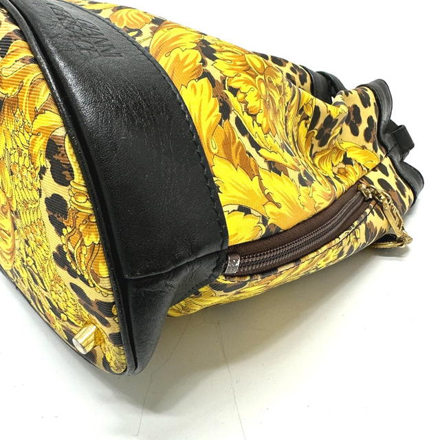 Versace VERSACE vintage leopard drawstring leopard print leopard Shoulder Bag - view 5