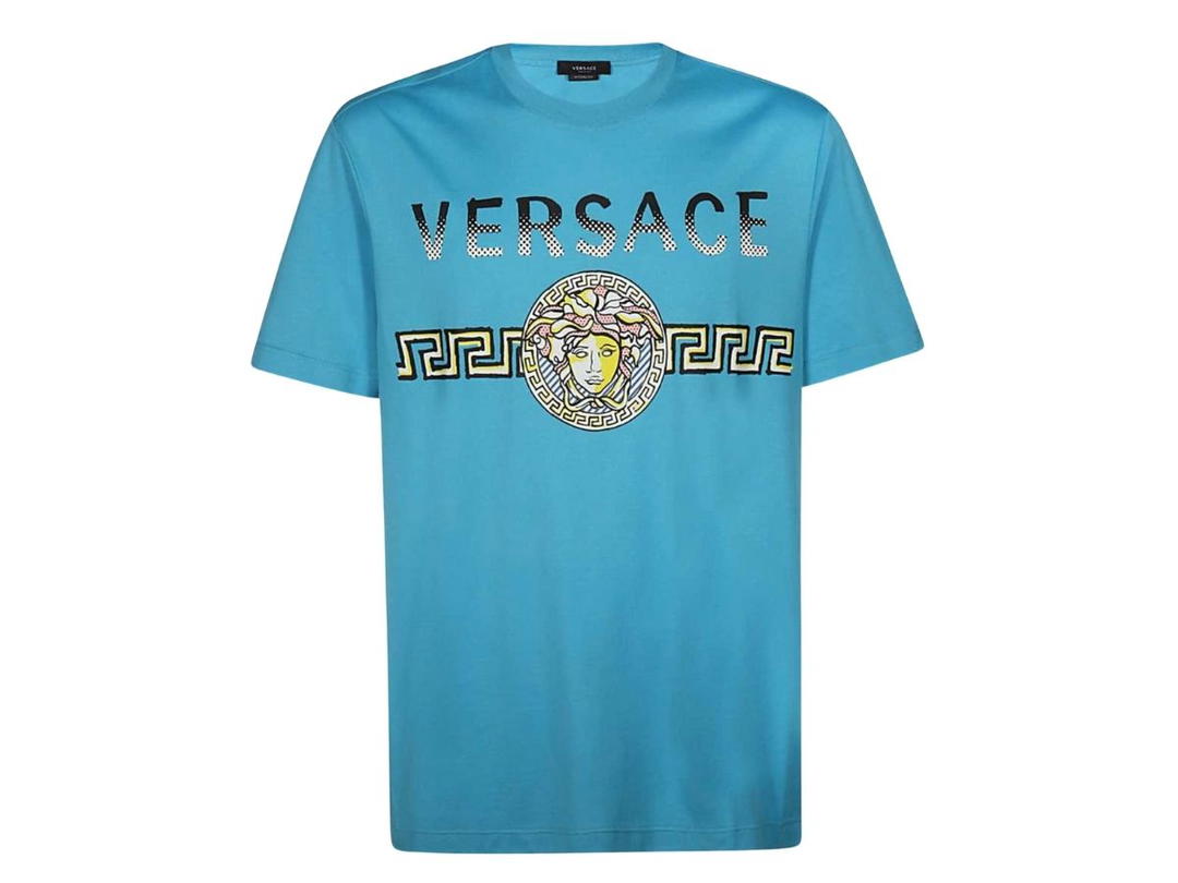 Versace Versace Vintage Medusa T-Shirt Blue