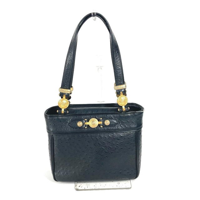 Versace VERSACE vintage Sunburst Bag Shoulder Bag Tote Bag Shoulder Bag Leather Black - view 2