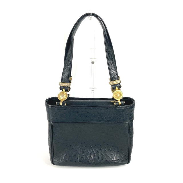 Versace VERSACE vintage Sunburst Bag Shoulder Bag Tote Bag Shoulder Bag Leather Black - view 3