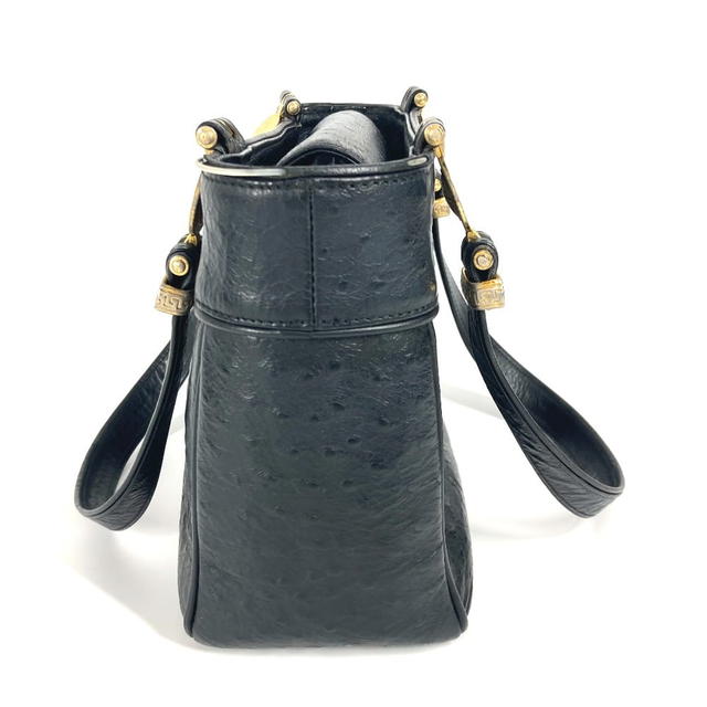 Versace VERSACE vintage Sunburst Bag Shoulder Bag Tote Bag Shoulder Bag Leather Black - view 5