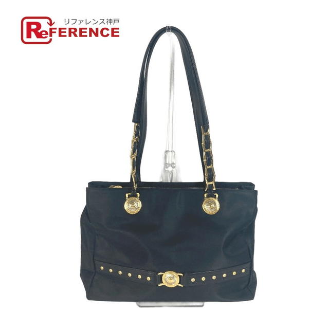 Versace VERSACE vintage Sunburst sun god Tote Bag Shoulder Chain Shoulder Bag - view 1