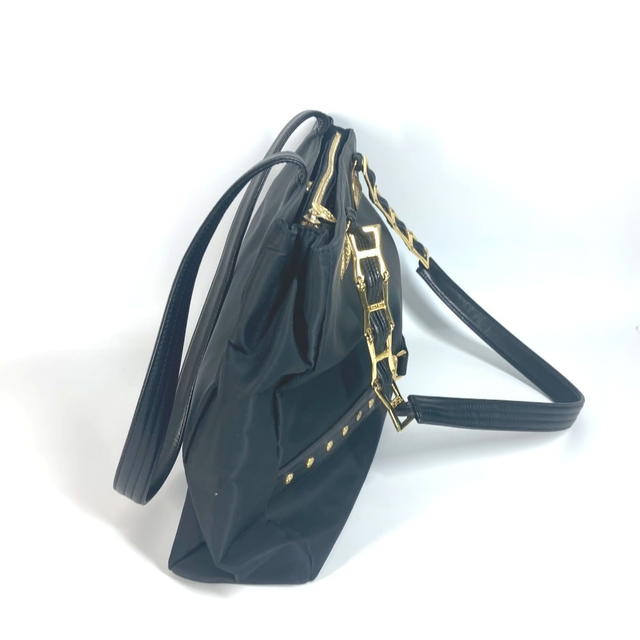 Versace VERSACE vintage Sunburst sun god Tote Bag Shoulder Chain Shoulder Bag - view 4