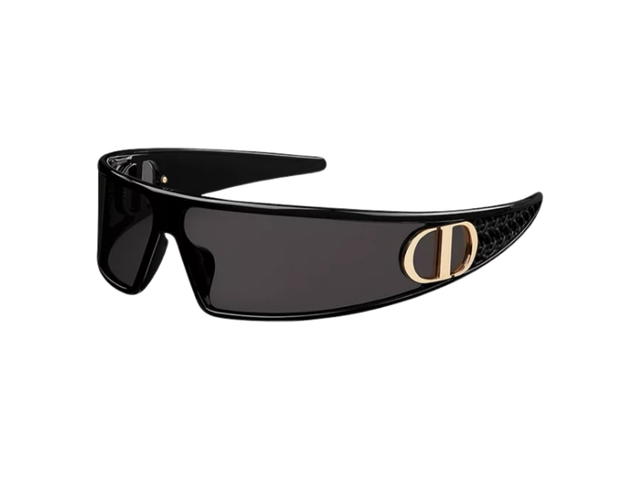 Dior Dior VeryDior M1U Black Mask Sunglasses Gray Lens - view 1