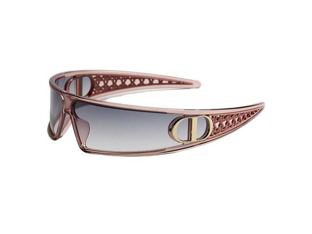 Dior Dior VeryDior M1U Transparent Pink Mask Sunglasses - view 1