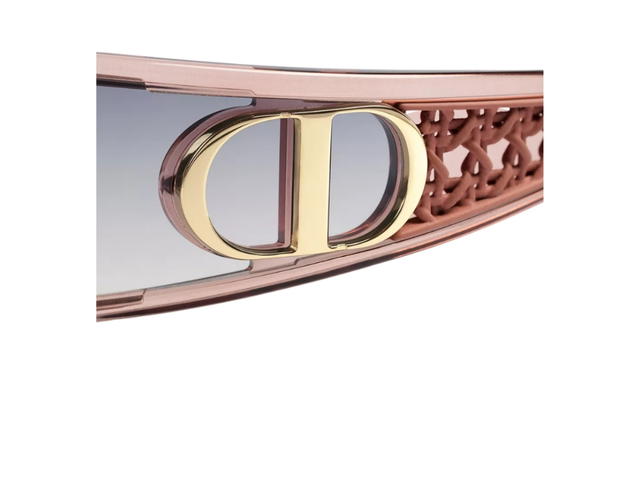 Dior Dior VeryDior M1U Transparent Pink Mask Sunglasses - view 4