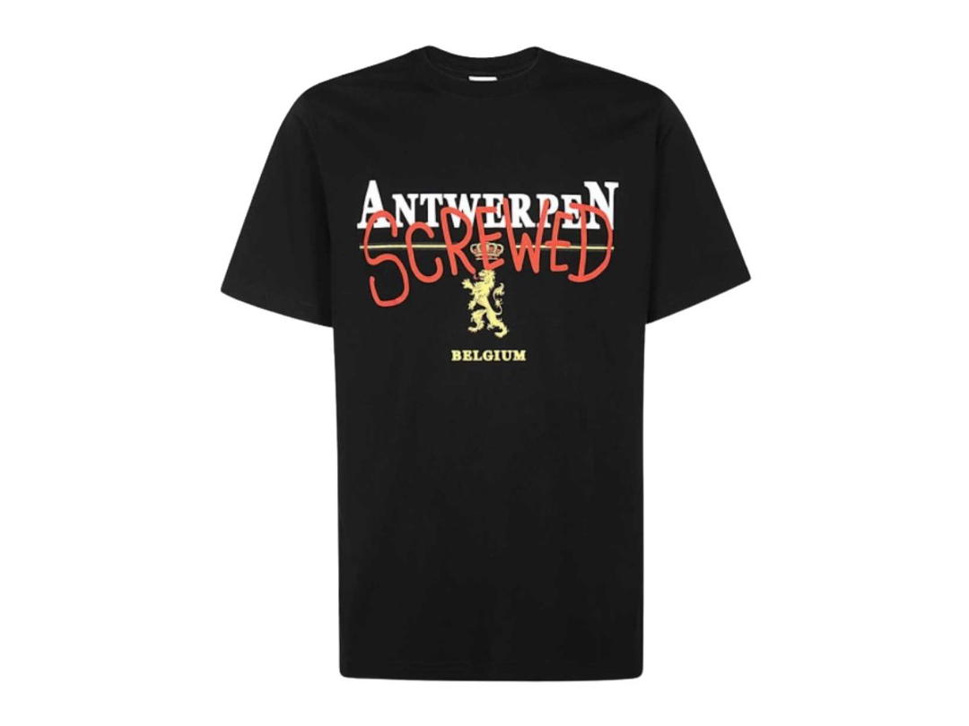 Vetements Vetements ANTWERPEN SCREWED T-shirt - Black