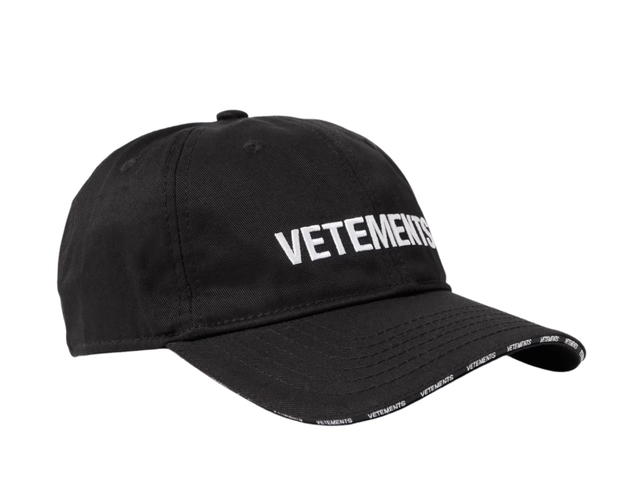 Vetements Vetements Logo Embroidered Cotton-Twill Baseball Cap - view 2