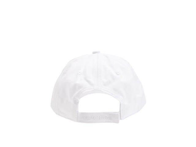 Vetements Vetements Logo Embroidered Cotton-Twill Baseball Cap White - view 2