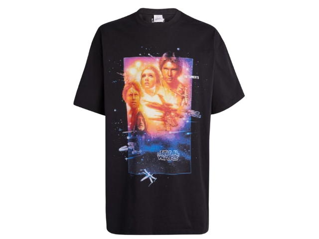Vetements Vetements Star Wars Edition Movie Poster T-Shirt Black - view 1