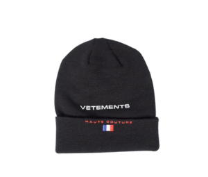Buy Vetements x Reebok Haute Couture Beanie Black FW17 at Sasom – Authentic and Ready to Ship