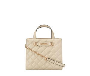 Buy Guess Fiddlewood Mini Tote Bag Beige at Sasom – Authentic and Ready to Ship