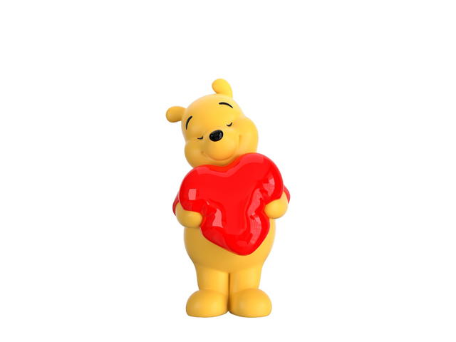 VGT VGT X Disney 100th Anniversary Limited PEACE&LOVE Series Heart-hugging Winnie the Pooh Trendy Ornaments - view 1