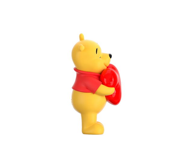 VGT VGT X Disney 100th Anniversary Limited PEACE&LOVE Series Heart-hugging Winnie the Pooh Trendy Ornaments - view 3