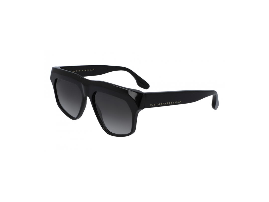 Victoria Beckham Victoria Beckham Sunglasses In Black Acetate With Grey Lens