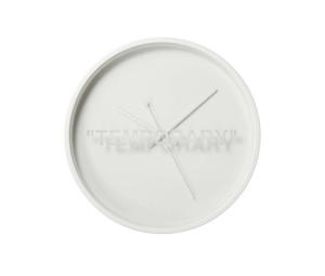 Buy Virgil Abloh X IKEA Markerad Temporary Wall Clock White at Sasom – Authentic and Ready to Ship