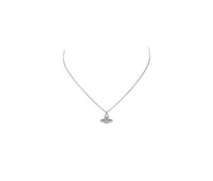 Buy Vivienne Westwood Narcissa Pendant Platinum-White Cz at Sasom – Authentic and Ready to Ship