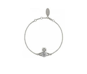 Vivienne Westwood Ariella Bracelet In Crystal Detailing With Silver-Tone Plating