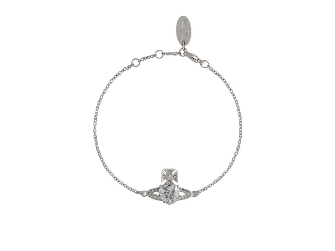 Vivienne Westwood Vivienne Westwood Ariella Bracelet In Crystal Detailing With Silver-Tone Plating
