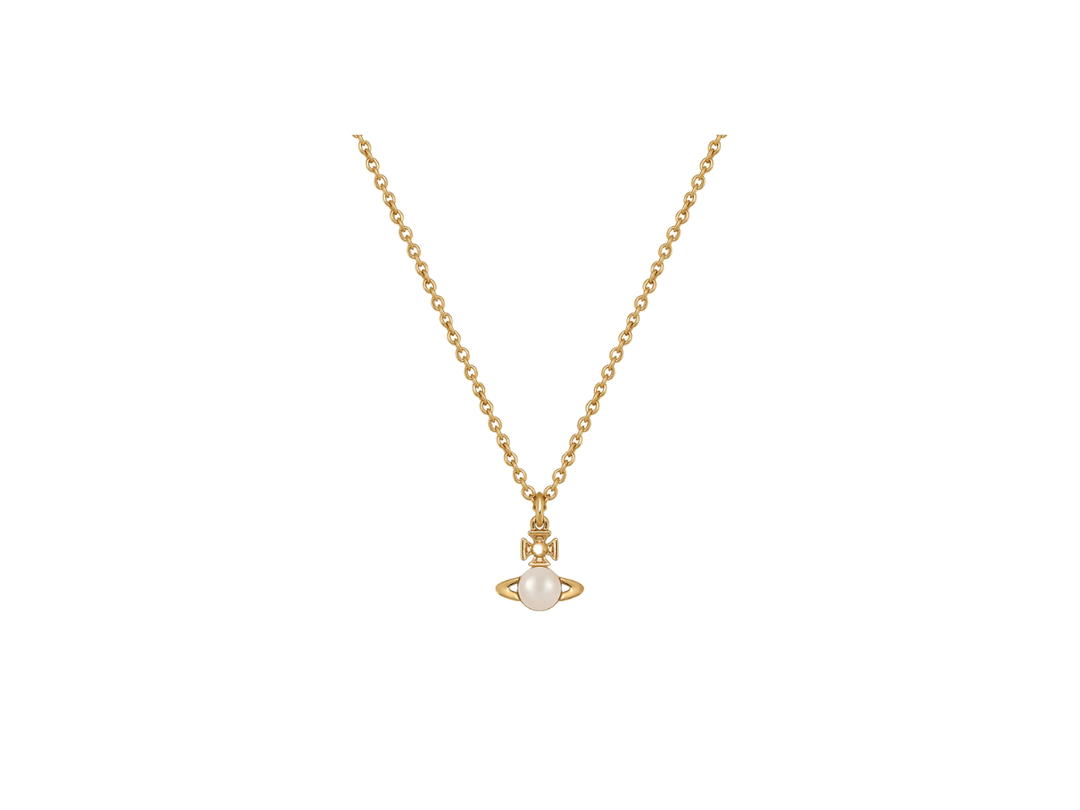 Vivienne Westwood Vivienne Westwood Balbina Pendant Gold Cream Pearl